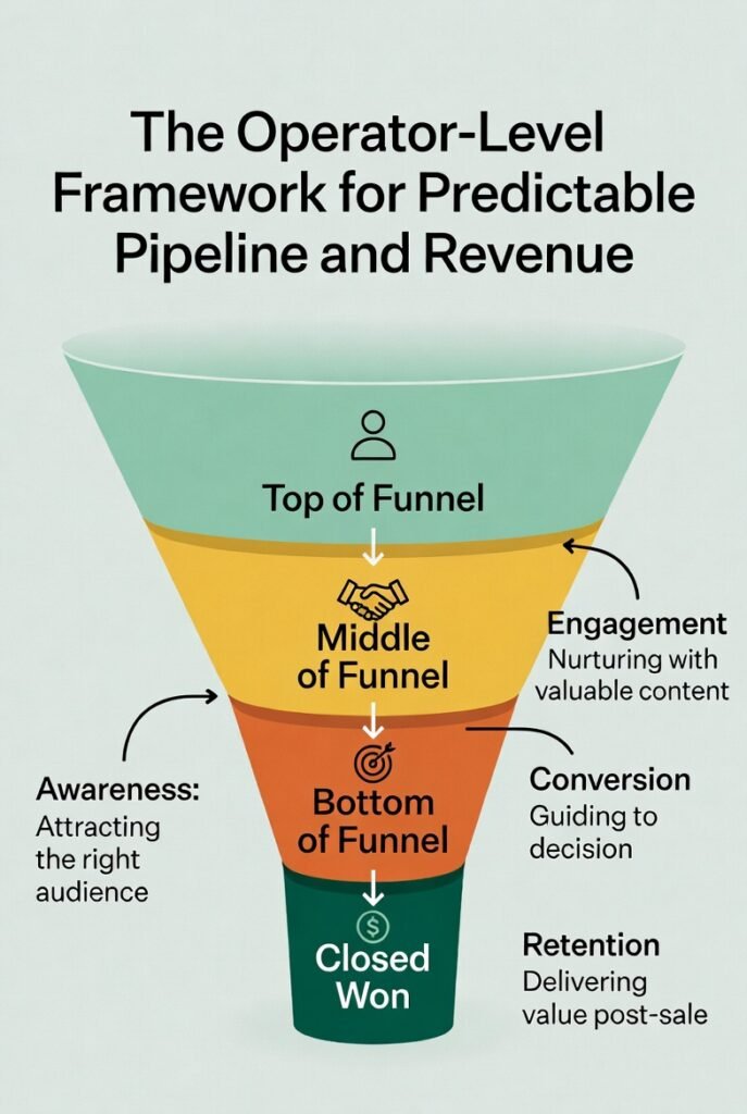Marketing Funnel: The Operator-Level Framework for Predictable Pipeline and Revenue Marketing funel